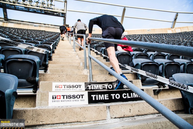 Now everyone gets to experience the joy and pain of the stadium climb.